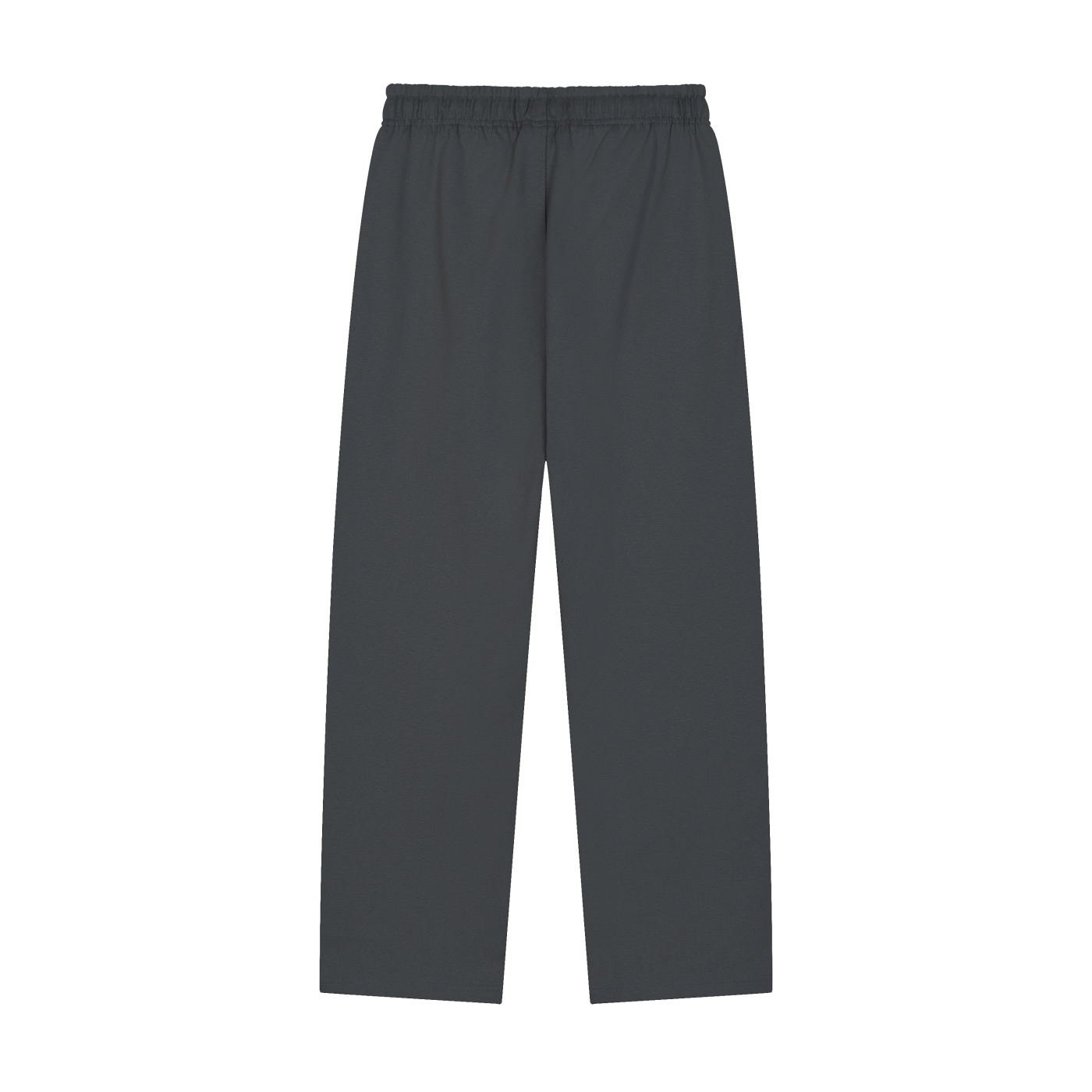 Solid Color Straight-Leg Sweatpants